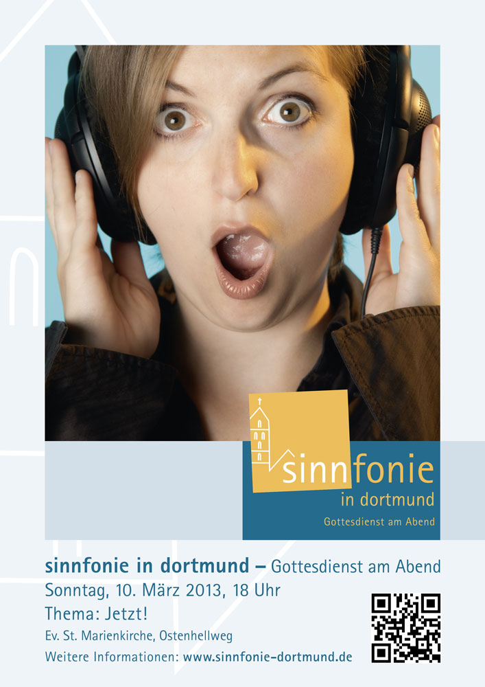 Sinnfonie Plakat Grafikdesign Dortmund